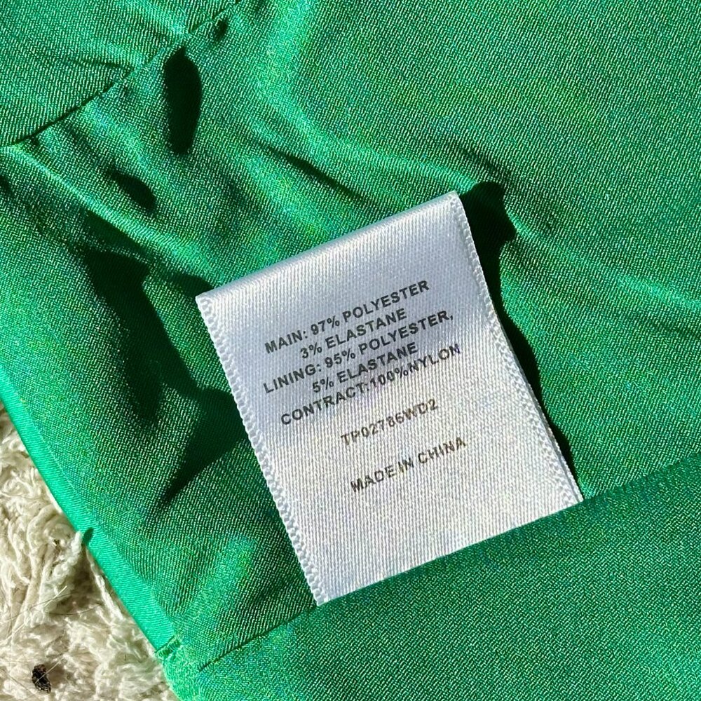 🍀 MESHKI Lake Lace Bustier Corset Cami Top Green XS - Picture 9 of 10